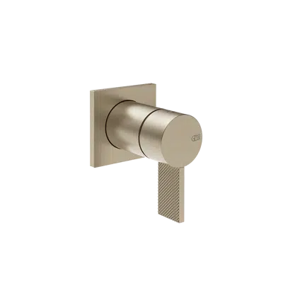 INVERSO-External part wall-mounted one-way shower mixer. DIAMANTATO. - 73619 için görüntü