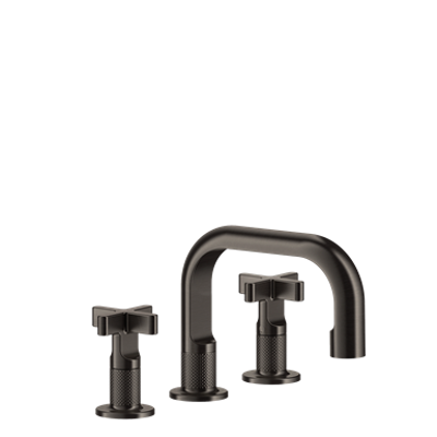 Image for INCISO X - three-holes basin mixer, with flexible hoses. Without waste - 58112