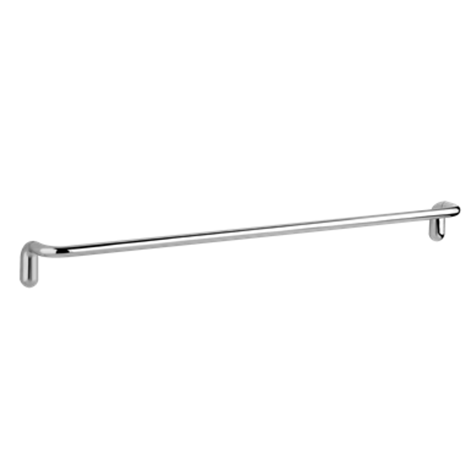 BIM objects - Free download! GOCCIA ACCESSORI - 60 cm towel rail ...