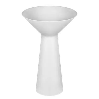 afbeelding voor CONO - Freestanding washbasin in Cristalplant® without overflow waste. - 45911