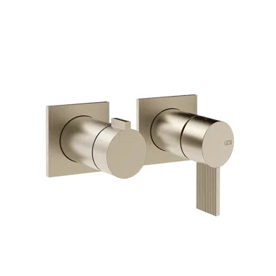 imagen para INVERSO-Parte externa para mexclador ducha de pared de 2 vías. RIGATO - 73538