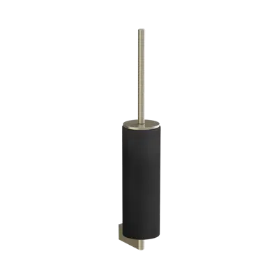 Image for ORIGINI-Wall-mounted black toilet brush holder - 66420