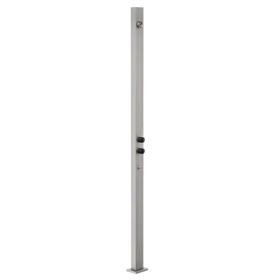 Image for OUTDOOR-External Parts for two exits shower column, to be completed with 63214 kit and SpotWater in the desired finish. - 63207