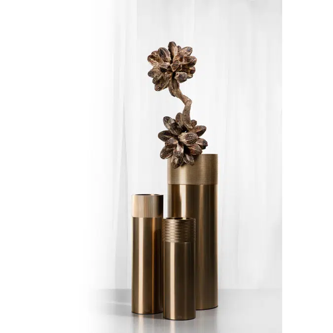 HOME VASES-Vase RIGATO d.100 h.440 mm - 68519