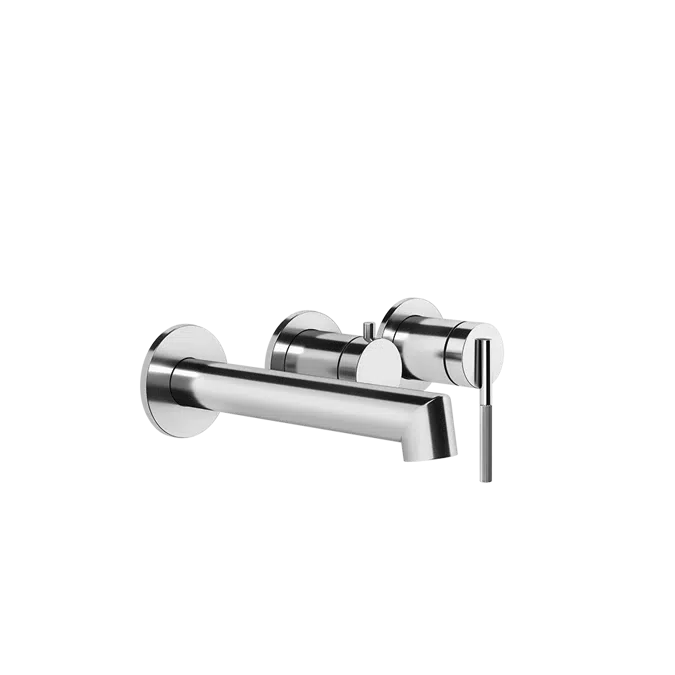 INGRANAGGIO-External parts wall-mounted for bath mixer, two-way - 63542