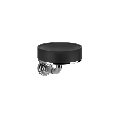 Image for 20VENTI - Black wall-mounted soap holder - 65402