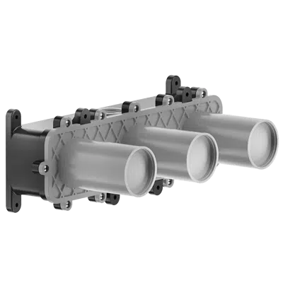Image for 66236 BUILT-IN-Watertight built-in part for three-holes basin mixer - 66236