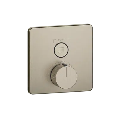Image for 38717 HI-FI-External parts for thermostatic mixer for one function, with push-button on/off control. - 38717