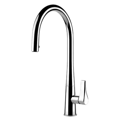 Immagine per PROTON - Rotating sink mixer with pull-out extractable single jet handshower - 17153