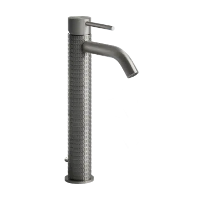 Image for GESSI 316 MECCANICA - Basin mixer high, short spout, flexible connections, with waste - 54204