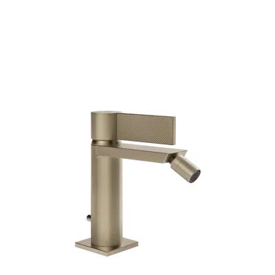 Imagem para INVERSO-Bidet mixer with waste and connecting flexibles. DIAMANTATO. - 73607}