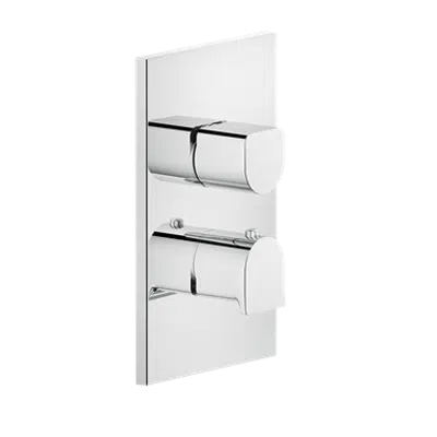 Imagem para RILIEVO - External parts for thermostatic mixer, three-way diverter - 59136}