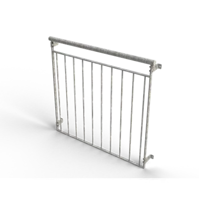 画像 French balcony railing, Round Bar 800