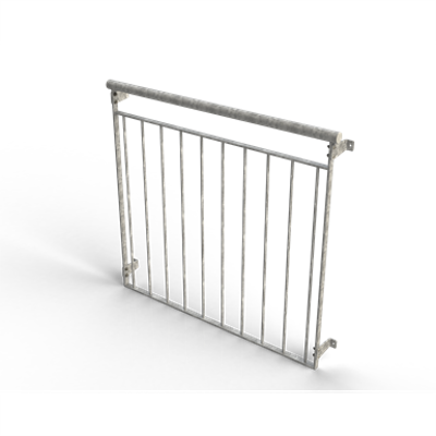 Immagine per French balcony railing, Round Bar 800
