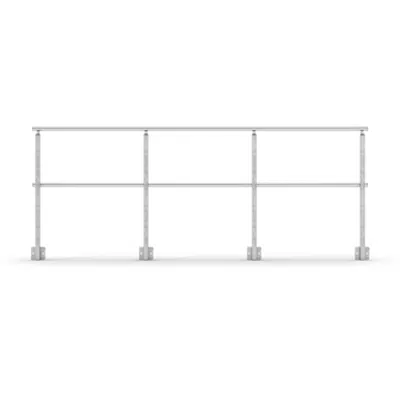 Image pour Sectional Railing Intermediate rail Side Mounted