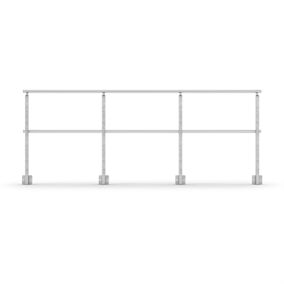 Image for Sectional Railing Intermediate rail Side Mounted
