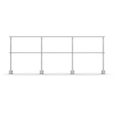 Image for Sectional Railing Intermediate rail Side Mounted