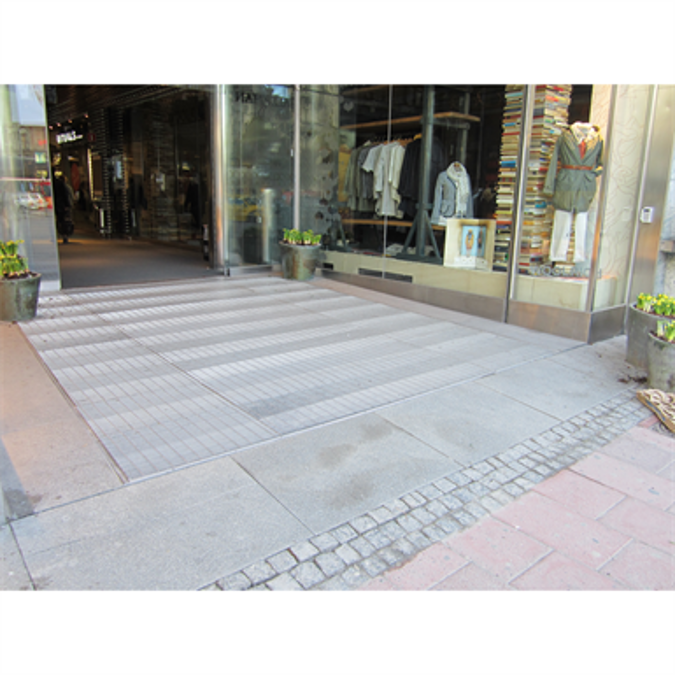 BIM objekty – zdarma ke stažení! Entrance grating A33x11, Z-frame ...