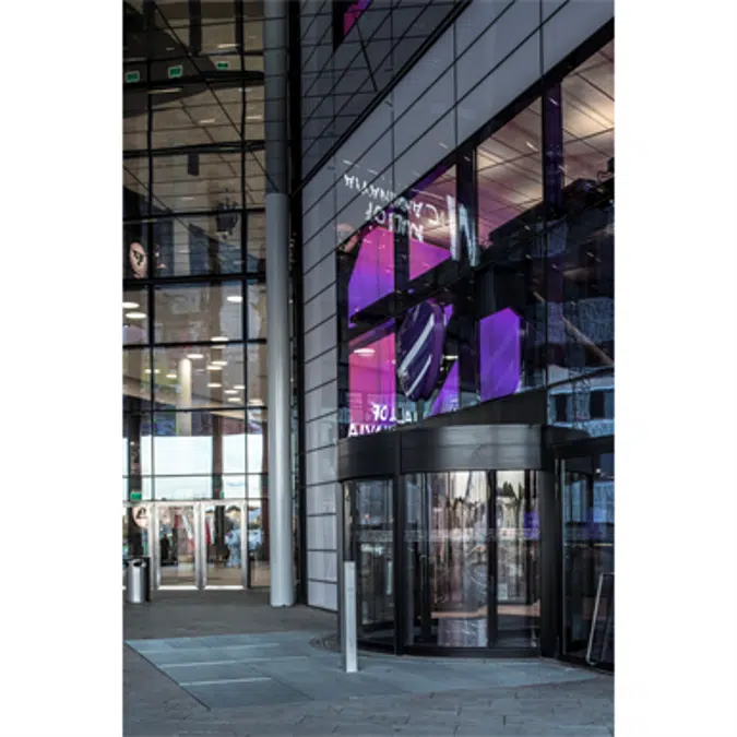 Entrance grating A22x22, Z-frame, Freestanding Revolving Door