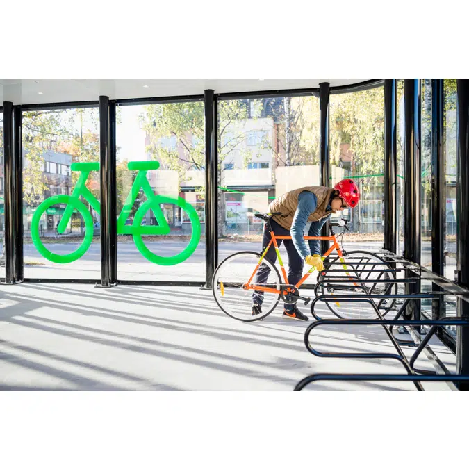 FLOW Bicycle garage 6500x12000 mm