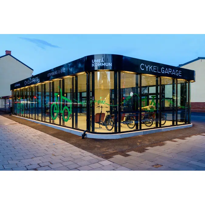 FLOW Bicycle garage 6500x12000 mm