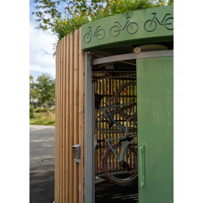 Spin360 Bicycle Shed