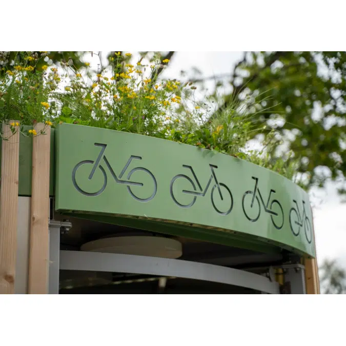 Spin360 Bicycle Shed