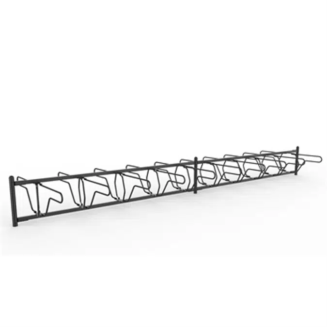 DELTA Bicycle Rack dual sided 2.8m CC700mm 8 bicycles