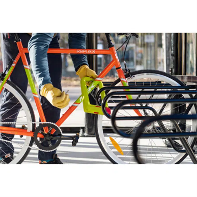 DELTA Bicycle Rack single sided 2,8m CC700mm 4 bicycles