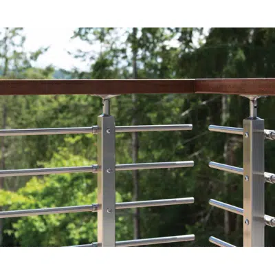 Clearview® Cascadia Railing Systems图像