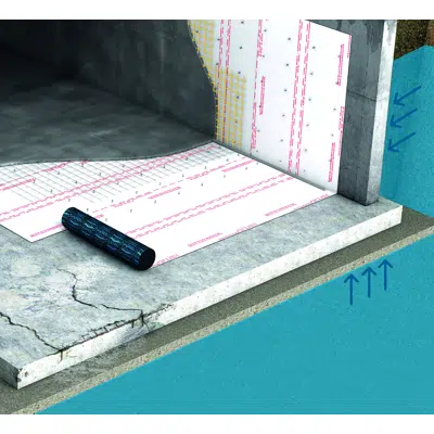 画像 Waterproofing exhisting underground spaces with low thickness