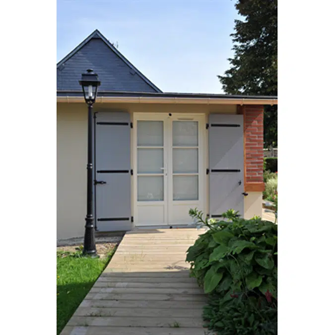 Double Wood French Door - New Construction