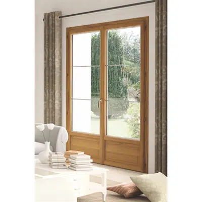 Image for Double PVC French Door Carlis.J - Renovation