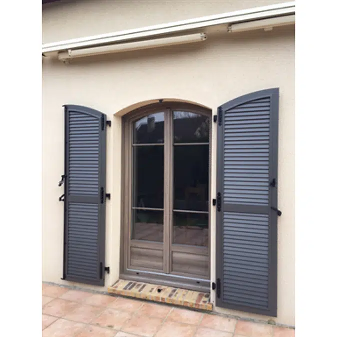 Double PVC French Door Carlis.J - Renovation