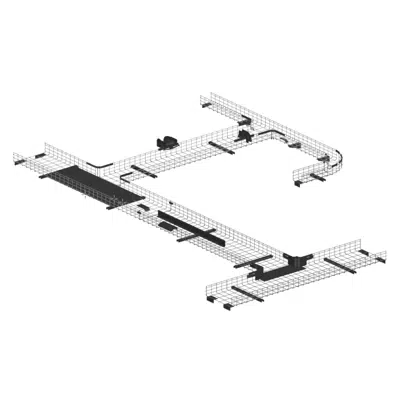 Image for Wire Basket Cable Tray System