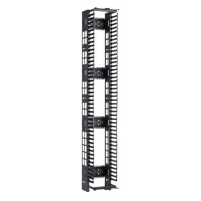 Front Facing High Capacity Cable Manager - PEVF1096