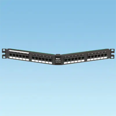 Image for Patch Panels, Cat 5e, RJ21 to RJ45, Angled, 24 Port or 48 Port, 1RU or 2 RU