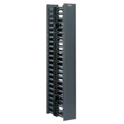 изображение для NetRunner Vertical Cable Managers, Front and Rear 22 RU and 45 RU, Front Only 22 RU and 45 RU