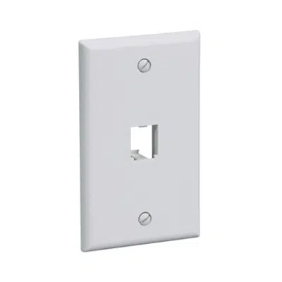 Image for Mini-Com® Classic series Faceplates - 4 Module - Off White