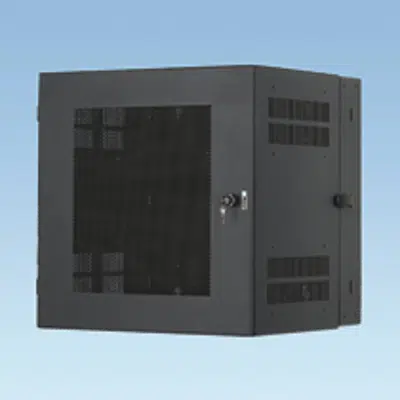 Image for Zone Cabling Wall Mount Cabinet with Perforated Front Door, Solid Front Door or Windowed Front Door, BL 12 RU