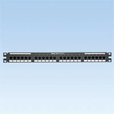 kuva kohteelle Punchdown Patch Panels, Cat 5e, Cat 6 or Cat 6A,  Flat, 24 Port or 48 Port, 1RU or 2RU