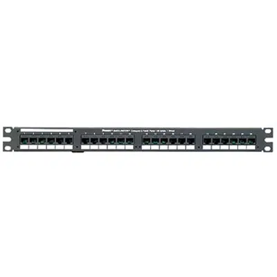 Image for Patch Panels, 10/100BASE-T, 2 RJ21 or 3 RJ21, Connectors to 24 or 48 RJ45 Connectors, Flat, 1RU or 2RU
