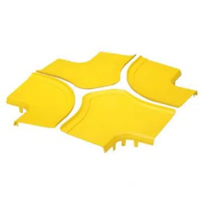 FiberRunner® Four Way Cross Cover - FRFWCSC12YL için görüntü