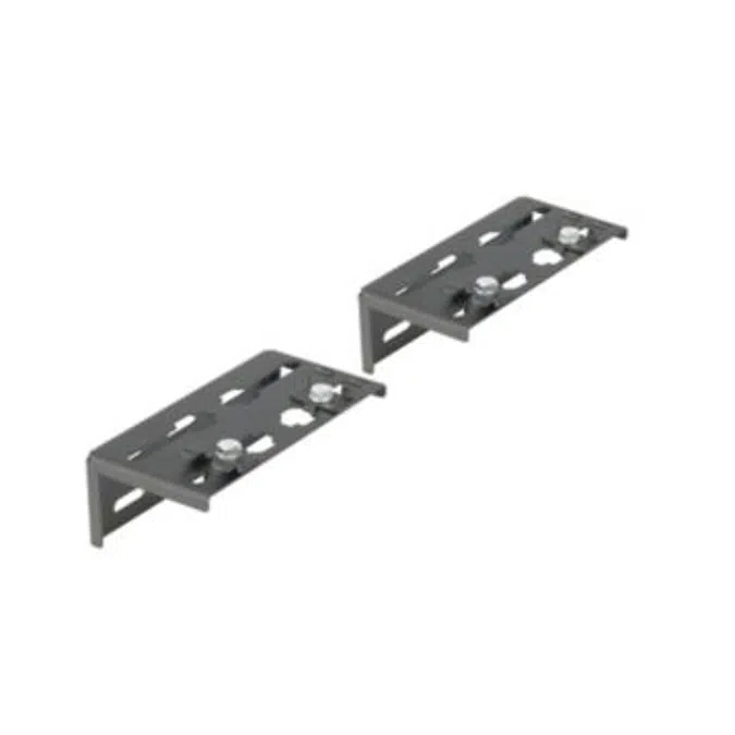 Wyr-Grid™ Cable Tray Termination Bracket - WGWMTB1830BL