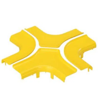 obraz dla FiberRunner® Four Way Cross Cover - FRFWCSC4YL