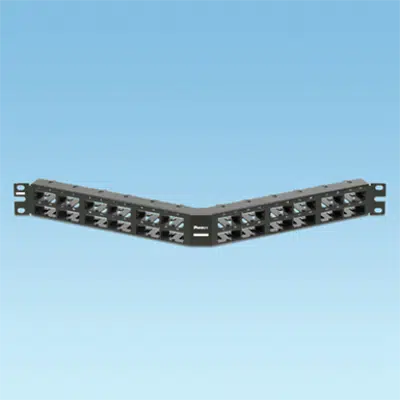 Image for Patch Panels, 48 Port or 72 Port, Modular Angled or Flush Mount, HD, Black