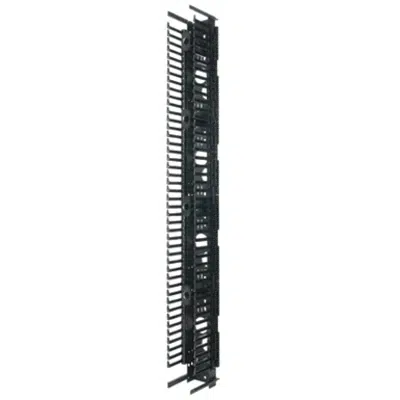 kuva kohteelle PatchRunner Vertical Cable Managers, for 96" Racks,  Front Only 6", 8", 10", 12" and 15", Front and Rear 6", 8", 10", 12, 15"