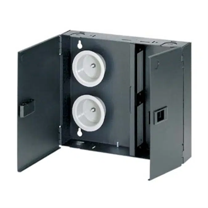 Wall Mount Fiber Enclosures with 2, 4, or 8 FAP Openings