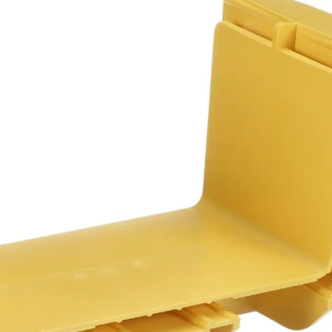 6 x 4 FiberRunner Coupler - FRBC6X4YL