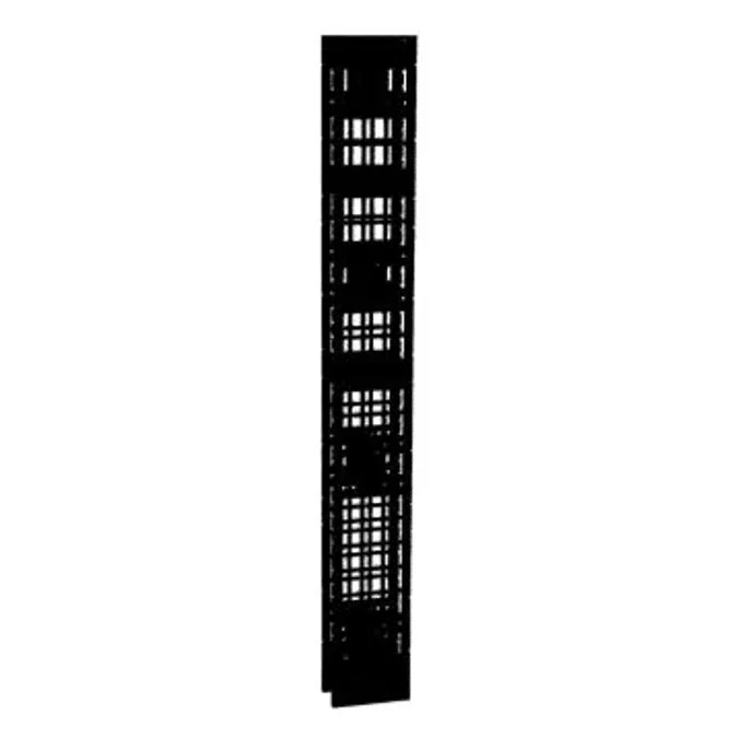 Double Sided High Capacity Cable Manager - PEV6